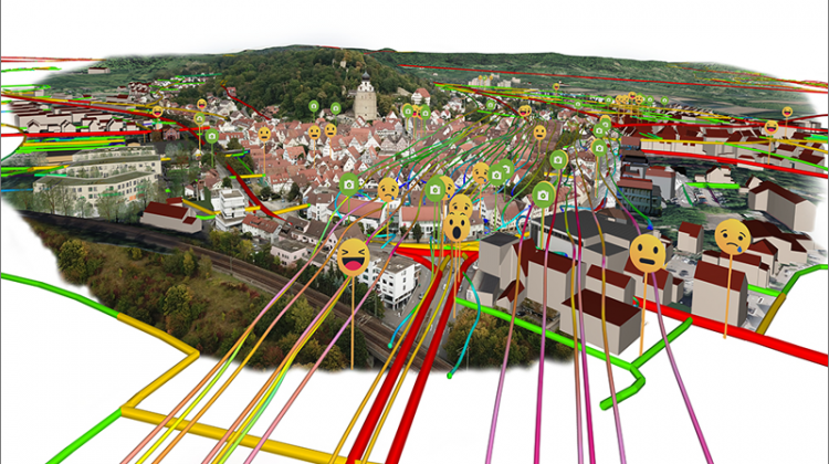 Gemelo Digital Ciudades Sostenibles Emociones ESMARTCITY