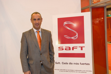 Joaquín Chacón, director general de Saft Baterías