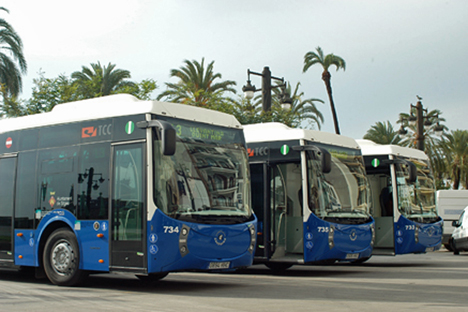 Autobuse hibridos para Sitges