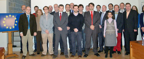Asistentes al encuentro del Proyecto Europeo ICT4EVU