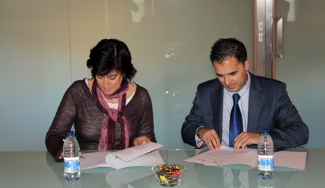 Firma acuerdo FGV y Ayuntamiento de Alicante