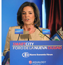 Ana Botella en la Tribuna Smart City del Nueva Economía Forum