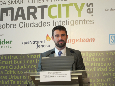 Marc Sanderson, Director de Captación de Inversión Internacional del Ayuntamiento de Málaga