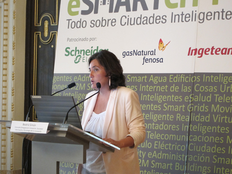 Beatriz Simón, Concejala Delegada de Innovación, Sociedad de la Información y Tecnología de la Innovación, Ayuntamiento de Valencia