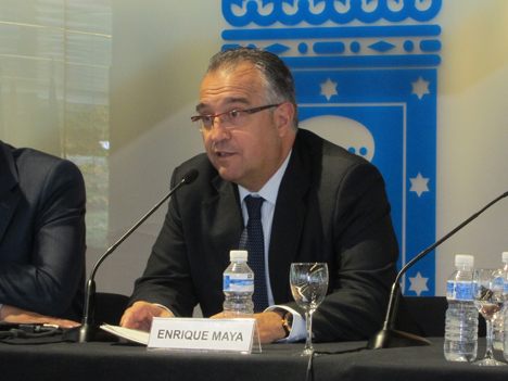 Enrique Maya, Alcalde de Pamplona, clausura el evento Smart Ctities 2012 de IDC.