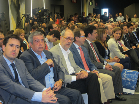 Público asistente a la presentación del estudio "25 Ciudades Sostenibles".