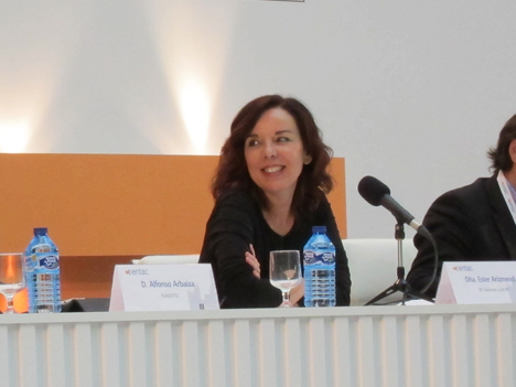 Ester Arizmendi, del Ministerio de Hacienda y Administraciones Públicas.