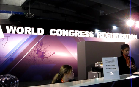 Registro para la entrada a los congresos de la Smart City Expo World Congress.