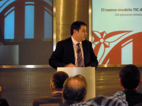 El Director General del Centro de Telecomunicaciones y Tecnologías de la Información dela Generalitat de Cataluña, Jordi Escalé.