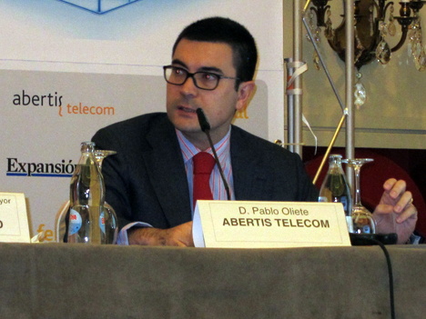 Pablo Oliete, Gerente de Negocio Centro, Abertis Telecom.