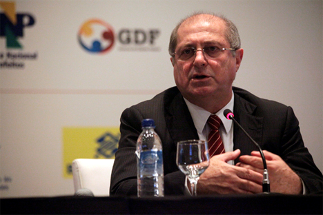 Paulo Bernard, Ministro de Comunicaciones. Foto de  Herivelto Bautista.