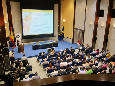 María Esther Arizmendi, Directora General de Modernización Administrativa, Procedimientos e Impulso de la Administración Electrónica, del Ministerio de Hacienda y Administraciones Públicas