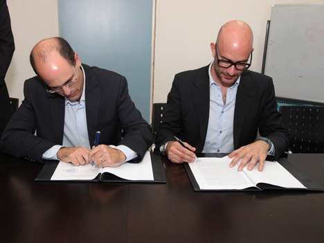 Carlos Domingo, Presidente y CEO de Telefónica I+D, y Avi Hasson, Jefe Científico del ministerio de Economía de Israel.