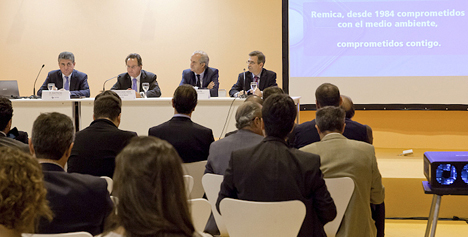 Presentación de la nueva flota de vehículos de Remica