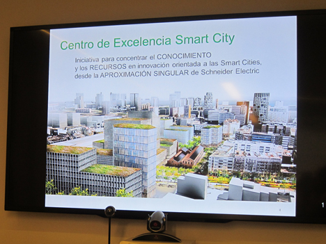 Presentación Centro de Excelencia de Smart Cities de Schneider Electric