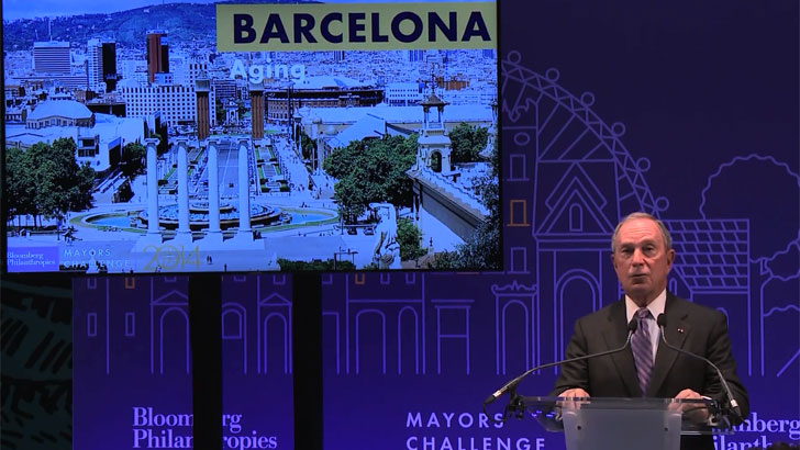 Barcelona en Mayors Challenge