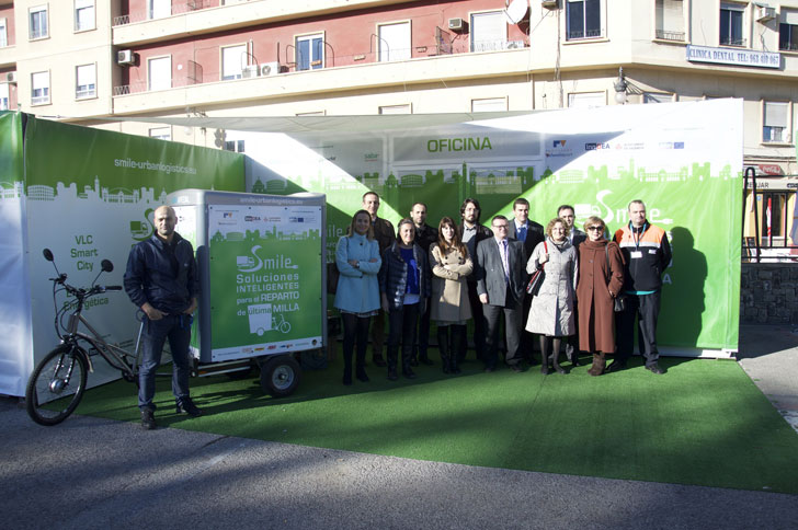 Servicio de mensajería sostenible en Valencia