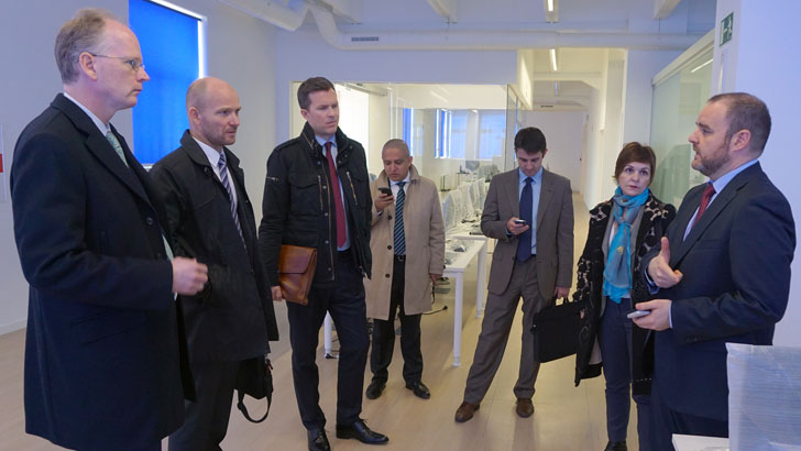 Delegación noruega visita el cluster Andalucía Smart City