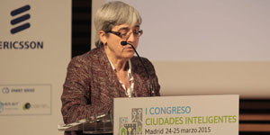 Fefa Álvarez, Fundación ONCE – I Congreso Ciudades Inteligentes
