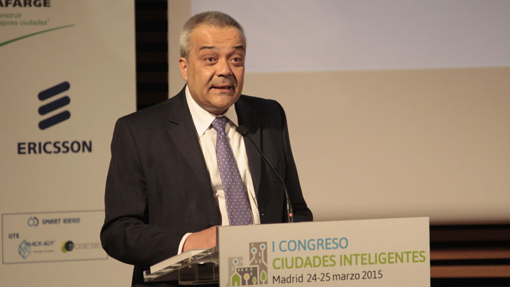 Víctor Calvo-Sotelo, Secretario de Estado de Telecomunicaciones en el I Congreso Ciudades Inteligentes