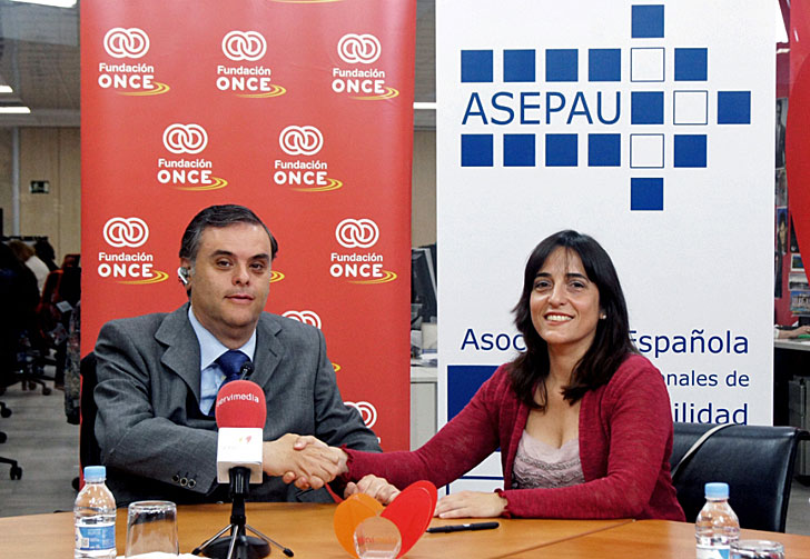 Acuerdo entre Fundación ONCE y ASEPAU