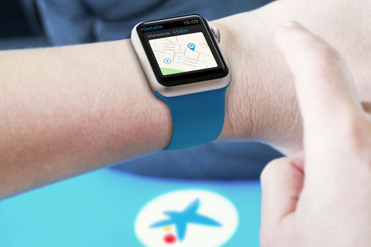 Aplicación de CaixaBank para Apple Watch