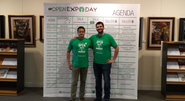 Manu Sánchez y Philippe Lardy, Fundadores de OpenExpo