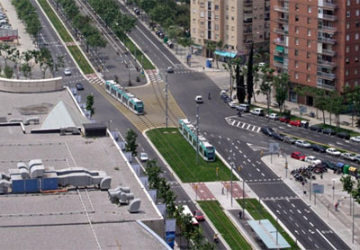 Red de tranvías de Barcelona. Fuente: ATM.
