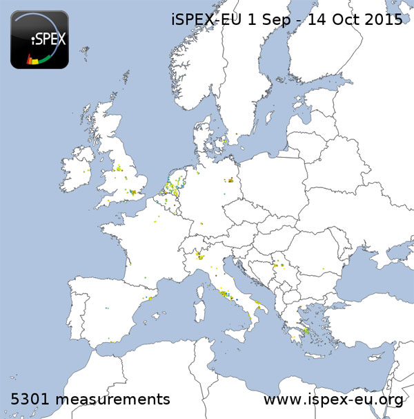 Resultados en iSPEX-EU