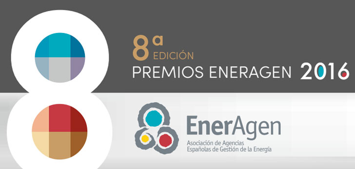Logotipo de la octava edición de los premios EnerAgen