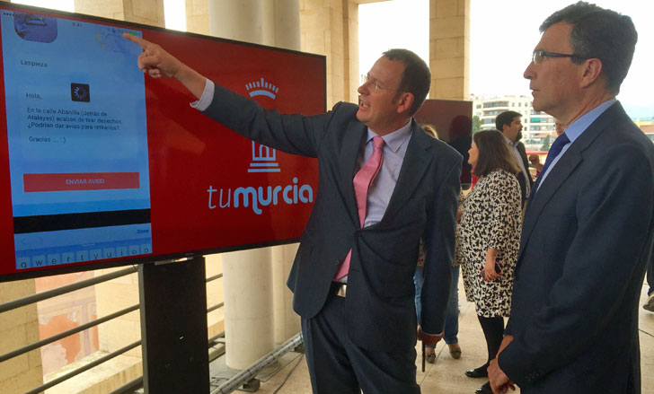 Presentación de la aplicación TuMurcia