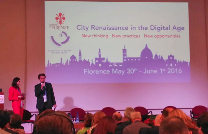 El representante de Valencia en la conferencia Renacimiento de las ciudades en la era digital