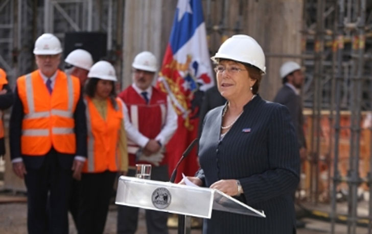 Michelle Bachelet, presidenta de Chile