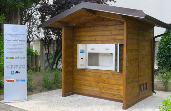 Paterna instala un sistema que filtra el agua para liberarla del cloro. Una de las infraestructuras denominadas 'Casa del Agua'