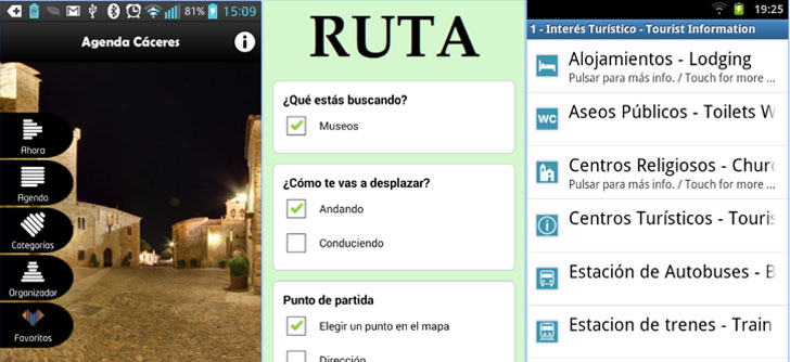 Cáceres será una Smart City a partir de su Patrimonio Inteligente. Apps turísticas de Cáceres