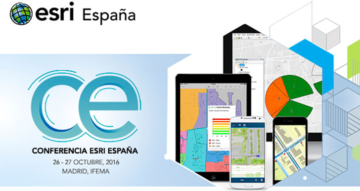 La Conferencia Esri España 2016 sobre tecnología GIS