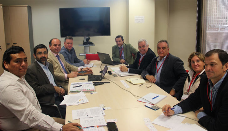 Reunión entre los miembros de la Diputación de Córdoba y Red.es para el proyecto 'Municipios Cordobeses Inteligentes y Sostenibles'