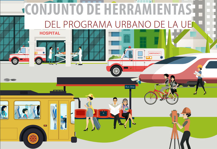 Conjunto de Herramientas del Programa Urbano de la UE. Ciudadanos y profesionales en el entorno de una ciudad