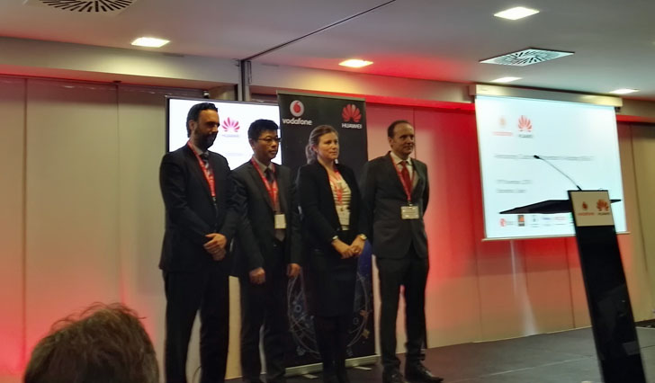 Presentación de Huawei y Vodafone. Smart City Expo World Congress
