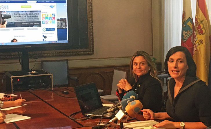 La alcaldesa de Santander, Gema Igual, presenta la iniciativa de participación ciudadana a través de la plataforma City Brain