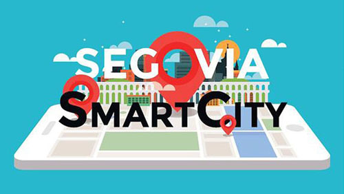 Cartel de la Jornada Segovia Smart City que tendrá lugar el 15 de diciembre