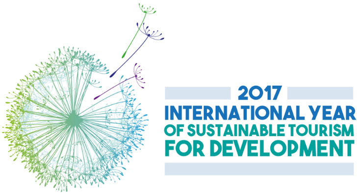 Logotipo Año Internacional del Turismo Sostenible para el Desarrollo 2017