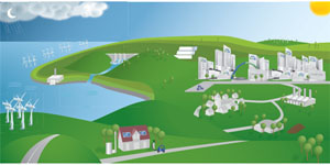 La sostenibilidad de las Ciudades Inteligentes, basada en la integración inteligente de infraestructura, generación de energía, movilidad y edificios