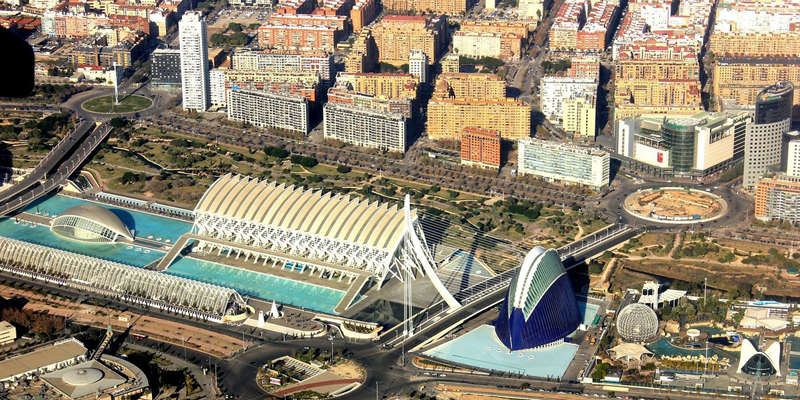 Vista de Valencia, donde se desarrollarán los tres proyectos pilotos ganadores del Concurso Transition Cities de eficiencia energética.