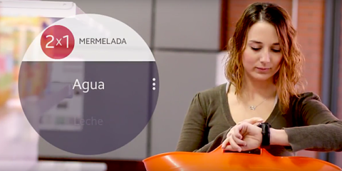 Una App recuerda los productos de la lista de la compra más cercanos al cliente dentro del comercio