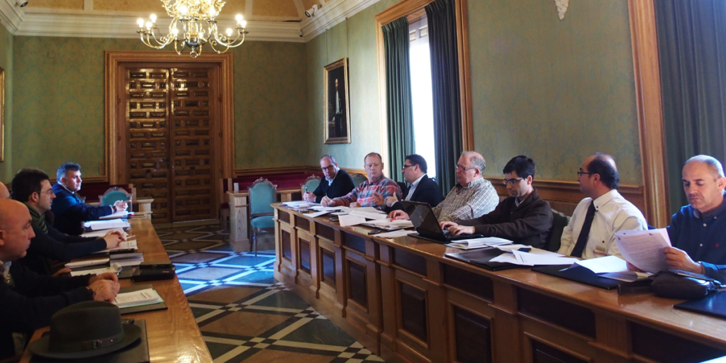 Integrantes de la Comisión Técnica del Ayuntamiento de Cuenca para la redacción del Plan de Movilidad Urbana Sostenible
