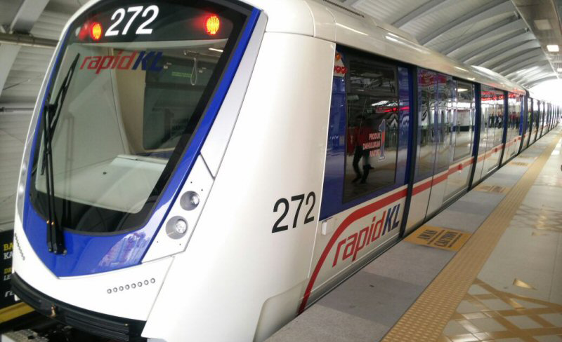 Los trenes sin conductor como este, para una línea de tren en Malasia, se entregarán entre 2019 y 2021.