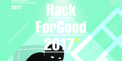 Cartel de la nueva edición del HackForGood 2017.