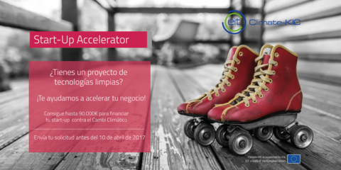 Convocatoria Climate-KIC para start ups innovadoras frente al calentamiento global