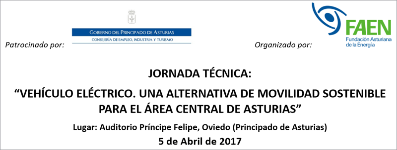 Para asistir a la jornada que abordará una movilidad sostenible a partir del vehículo eléctrico en Asturias, es necesario inscribirse antes del 4 de abril.
